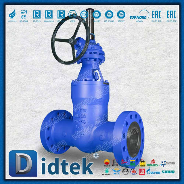 Van cổng vận hành bánh răng áp suất LCB cho nước khử chất dinh dưỡng