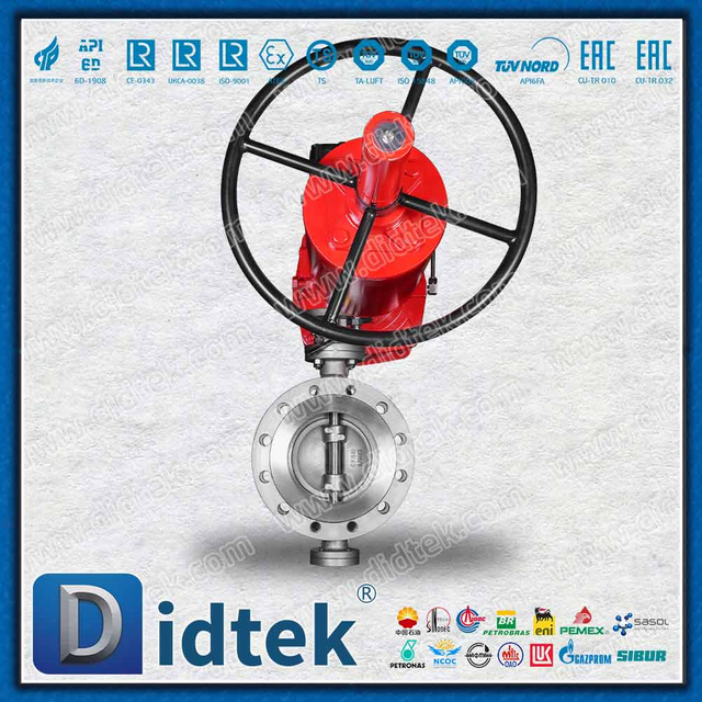 Van bướm bù đắp ba khí nén tác động đơn với Bộ định vị TISSIN